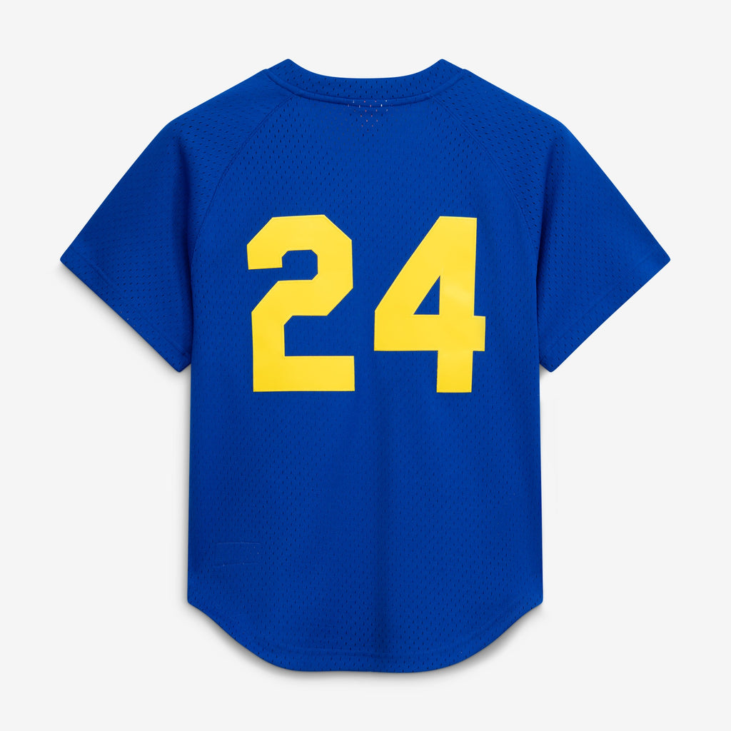 Men's Seattle Mariners Ken Griffey Jr. Mitchell & Ness Royal Authentic Batting Practice Jersey