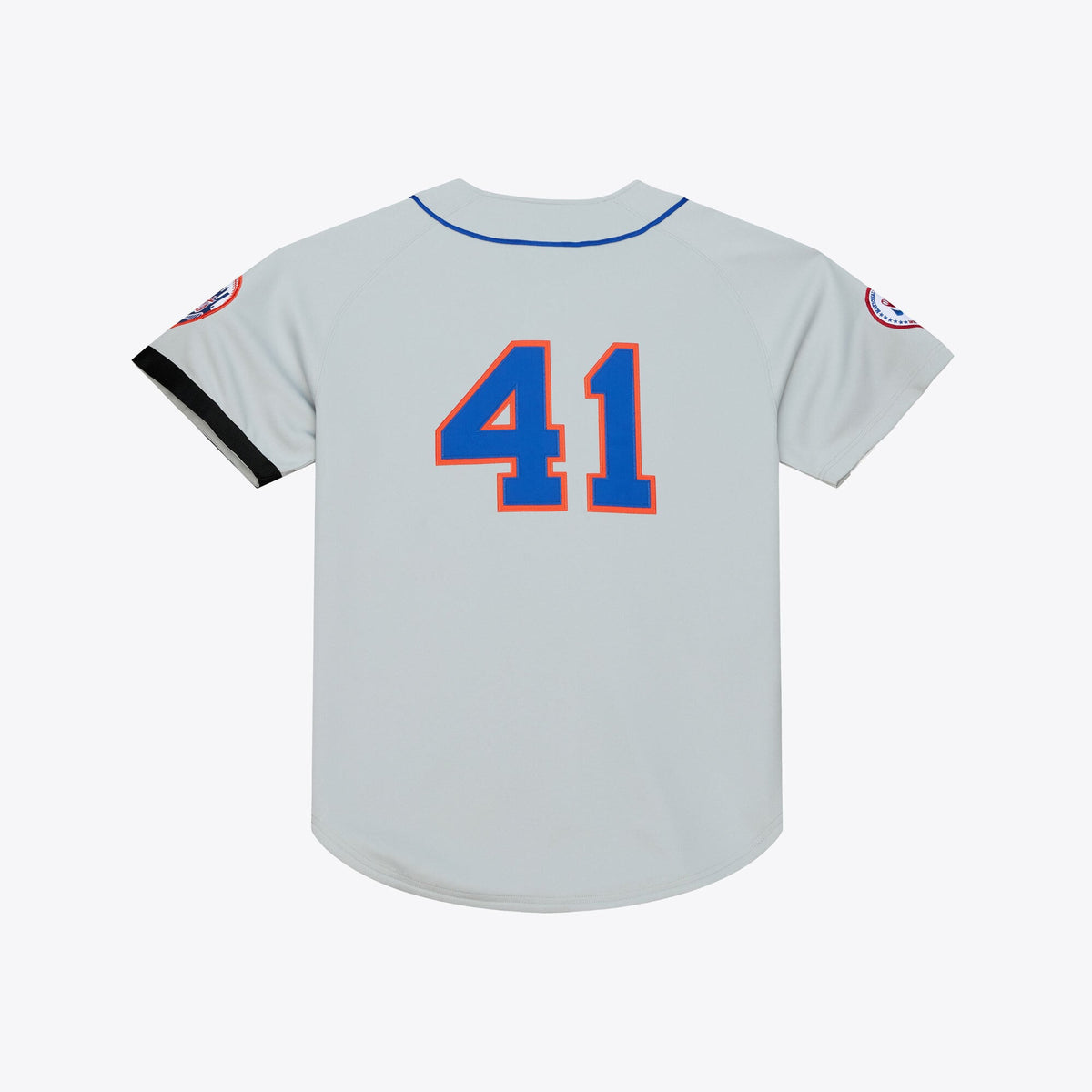 Men's New York Mets Tom Seaver Mitchell & Ness Gray 1976 Authentic Jersey