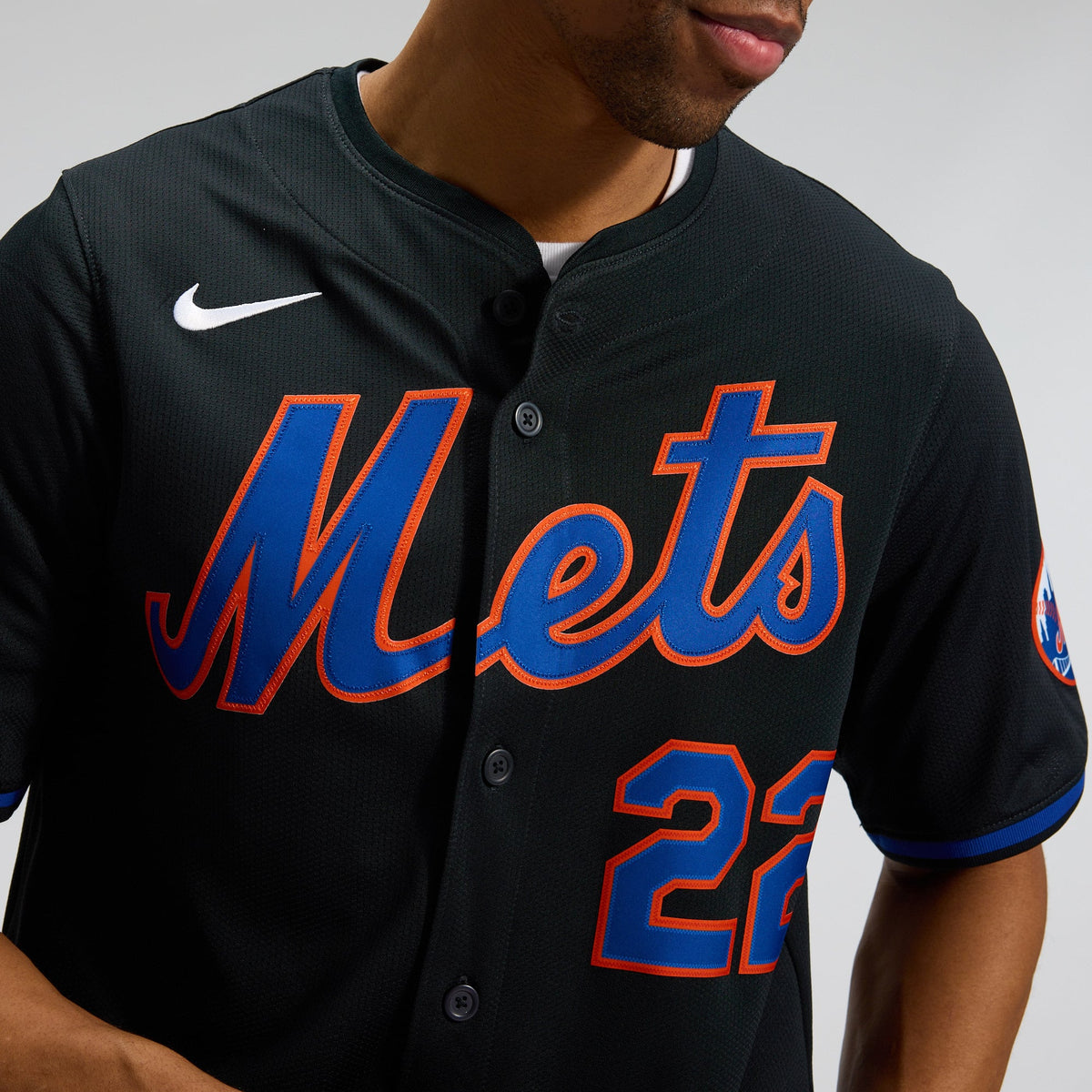 Men's New York Mets Juan Soto Nike Black Alternate Limited Player Jersey