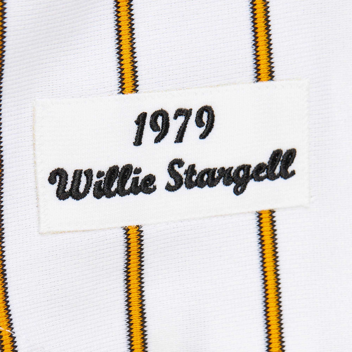 Men's Pittsburgh Pirates Willie Stargell Mitchell & Ness White Cooperstown Collection 1979 Authentic Jersey