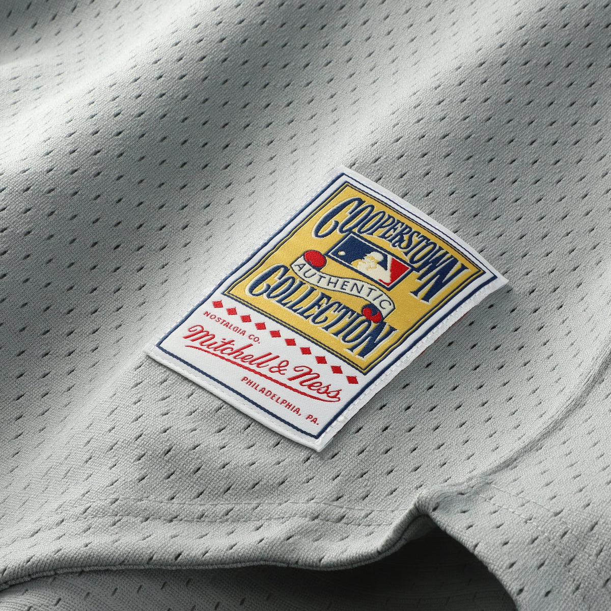 Men's San Francisco Giants Will Clark Mitchell & Ness Gray Authentic Batting Practice Jersey