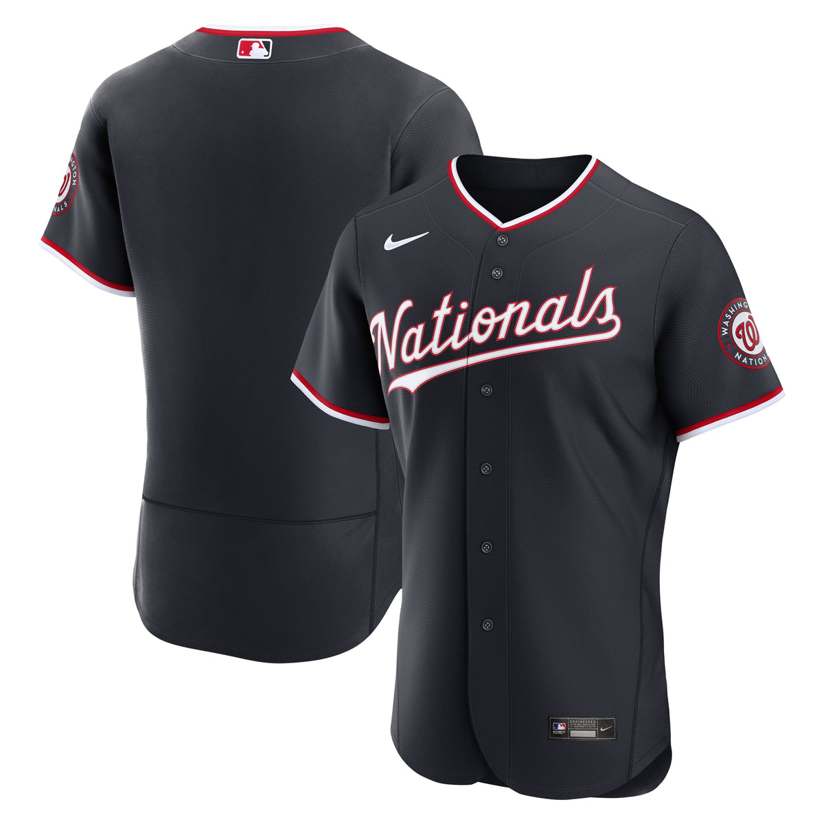 Men's Washington Nationals  Nike Navy Alternate Authentic Jersey