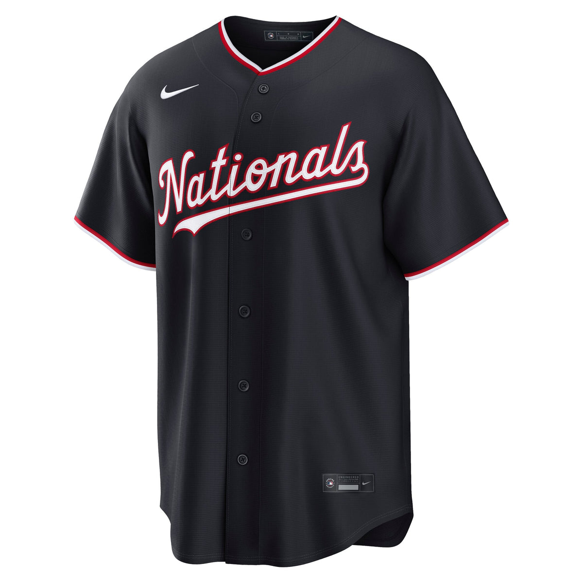 Men's Washington Nationals Dylan Crews Nike Navy Alternate Replica Jersey