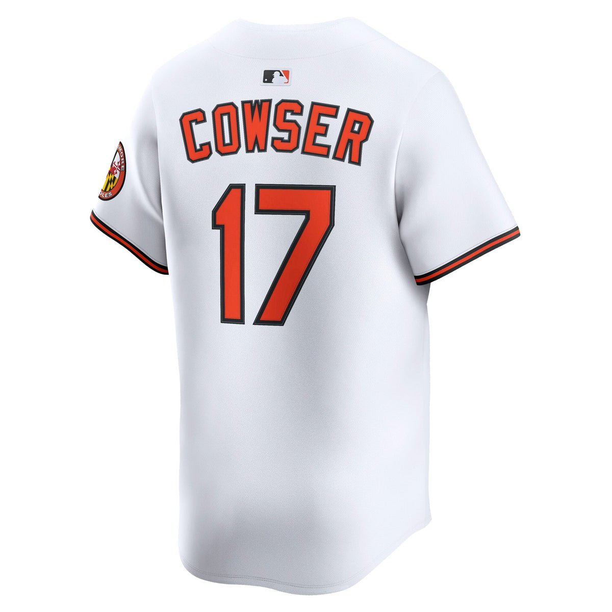 Men's Baltimore Orioles Colton Cowser Nike White Home Limited Player Jersey