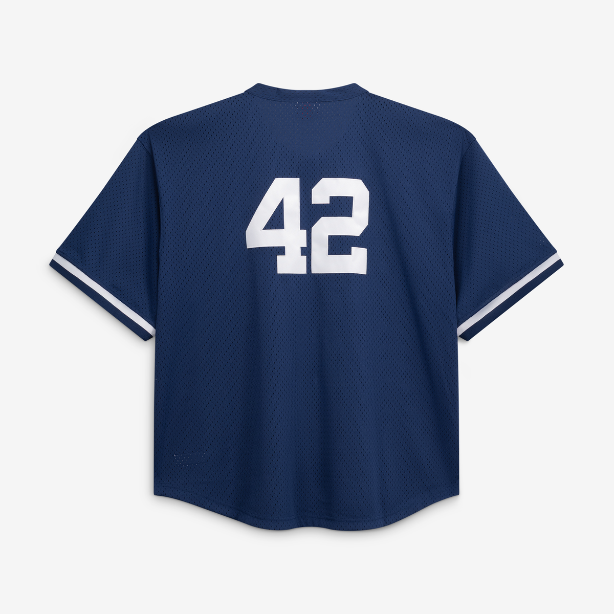 Men's New York Yankees Mariano Rivera Mitchell & Ness Navy Cooperstown Collection Big & Tall Mesh Batting Practice Jersey