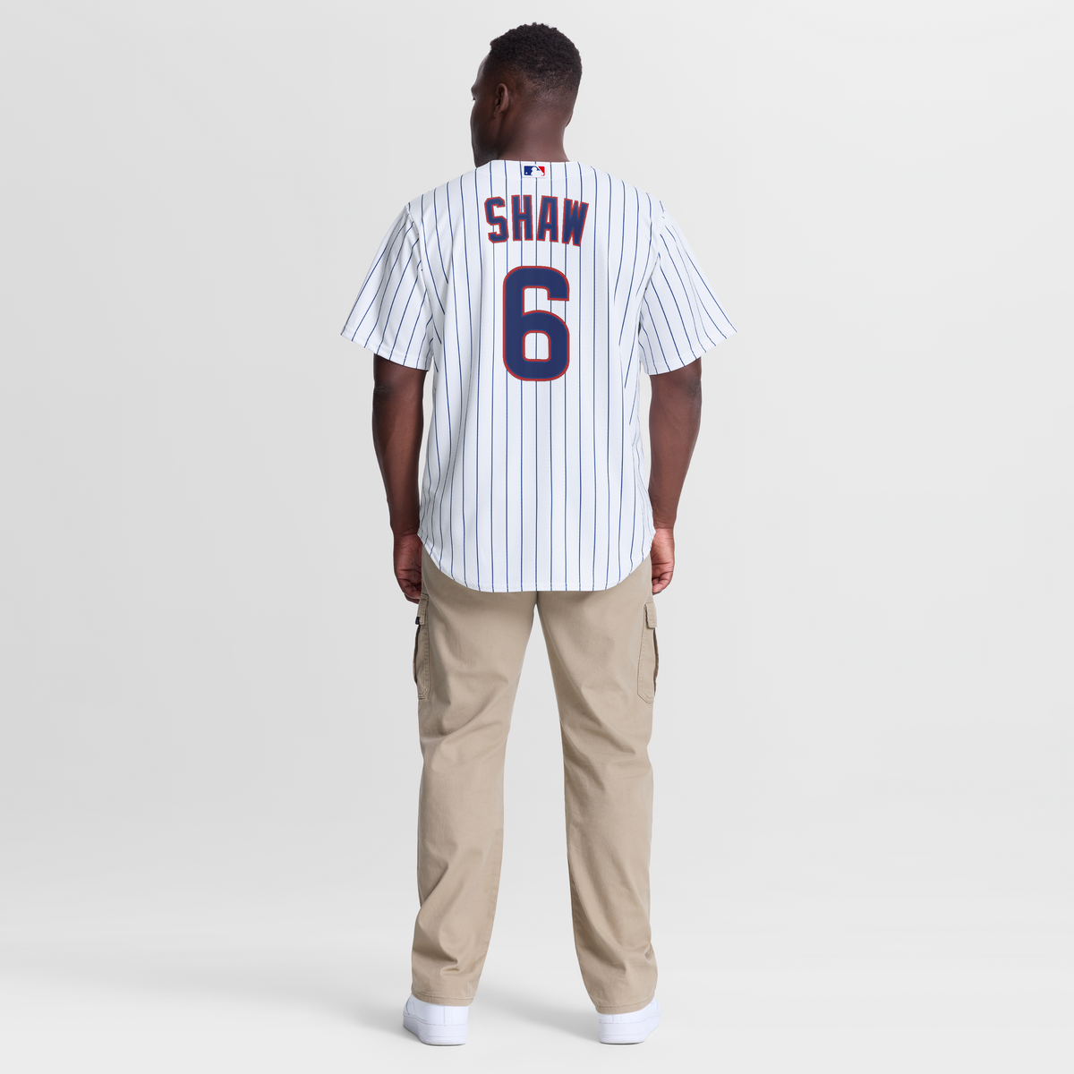Men's Chicago Cubs Matt Shaw Nike White Home Replica Jersey