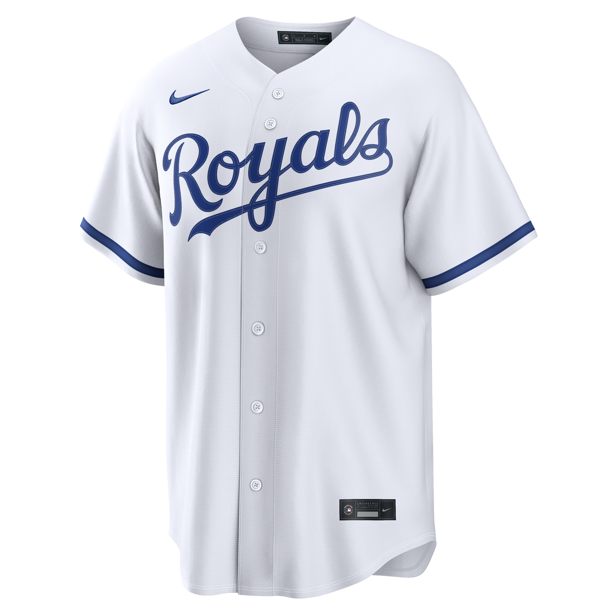 Men's Kansas City Royals Bobby Witt Jr. Nike White Home Replica Jersey
