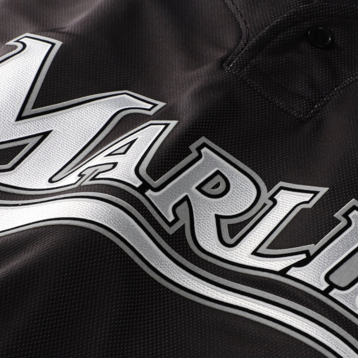 Men's Florida Marlins Dontrelle Willis Mitchell & Ness Black Authentic Batting Practice Jersey