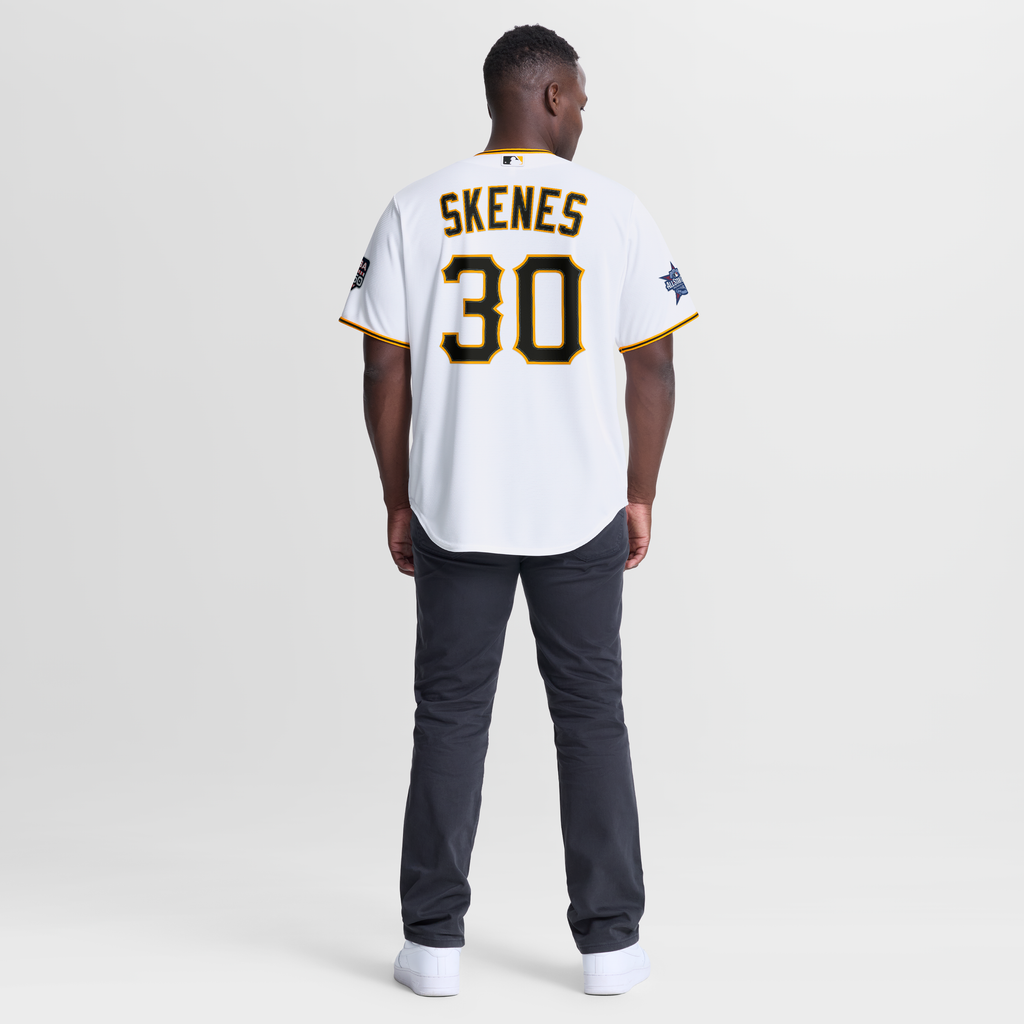 2026 All-Star Game Men's Pittsburgh Pirates Paul Skenes Nike White Replica Jersey