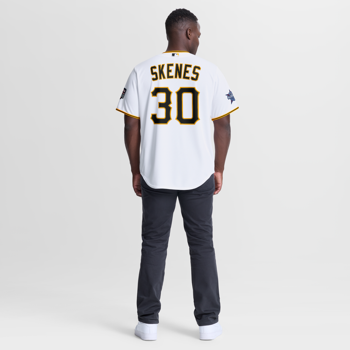 2026 All-Star Game Men's Pittsburgh Pirates Paul Skenes Nike White Replica Jersey