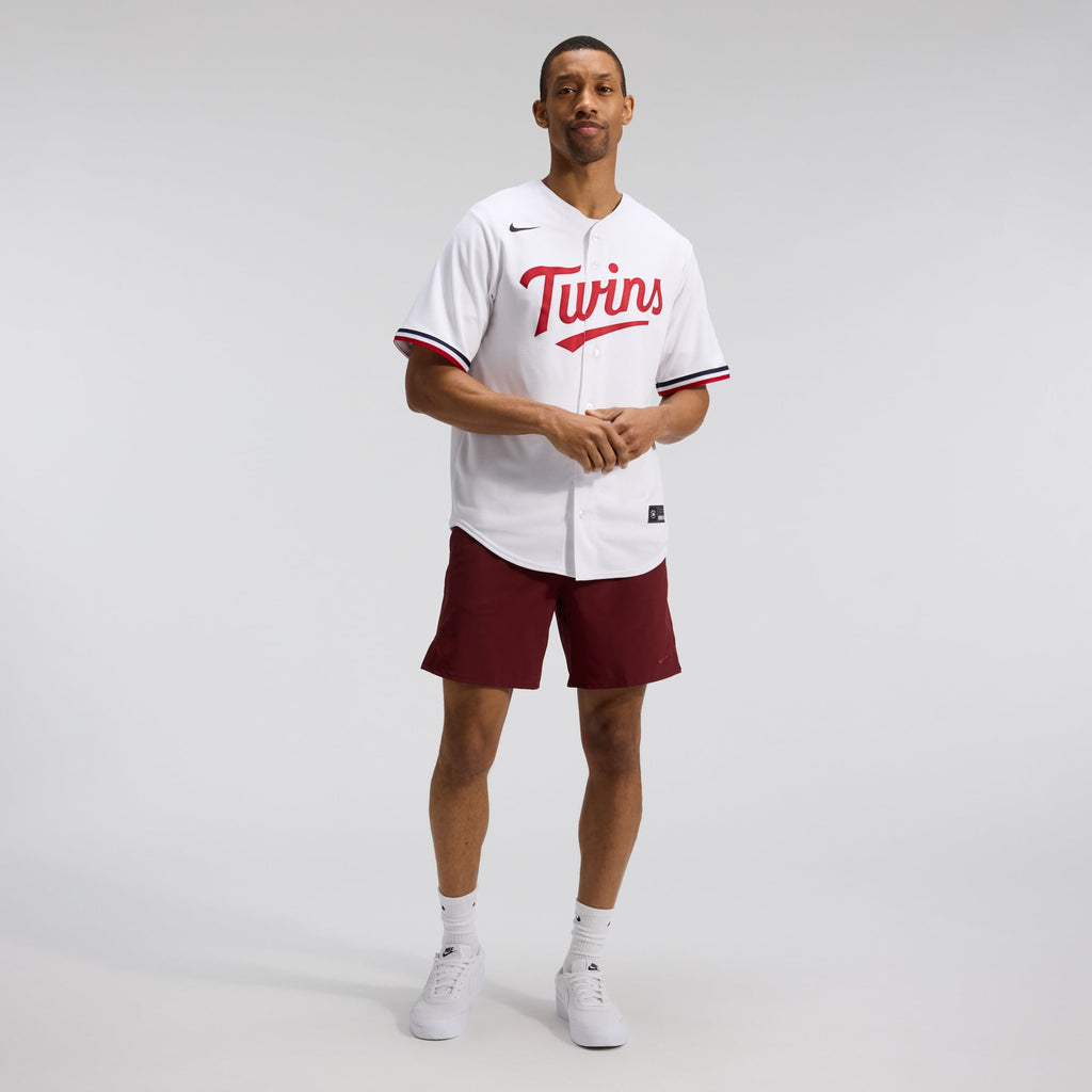 Men's Minnesota Twins  Nike White Home Replica Team Jersey
