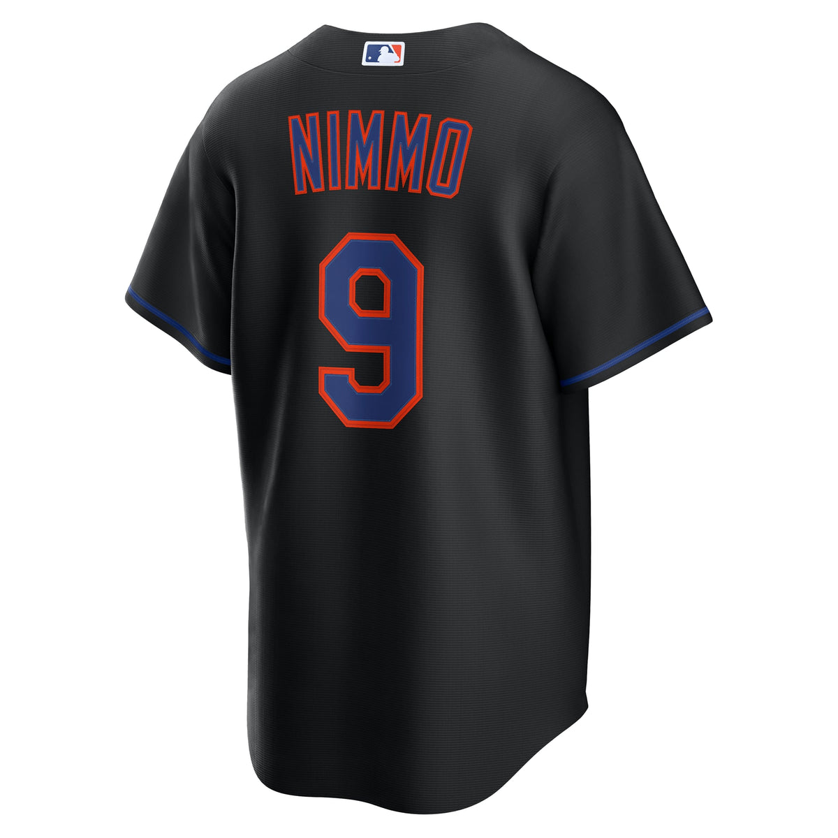 Men's  New York Mets Brandon Nimmo Nike Black Alternate Replica Jersey