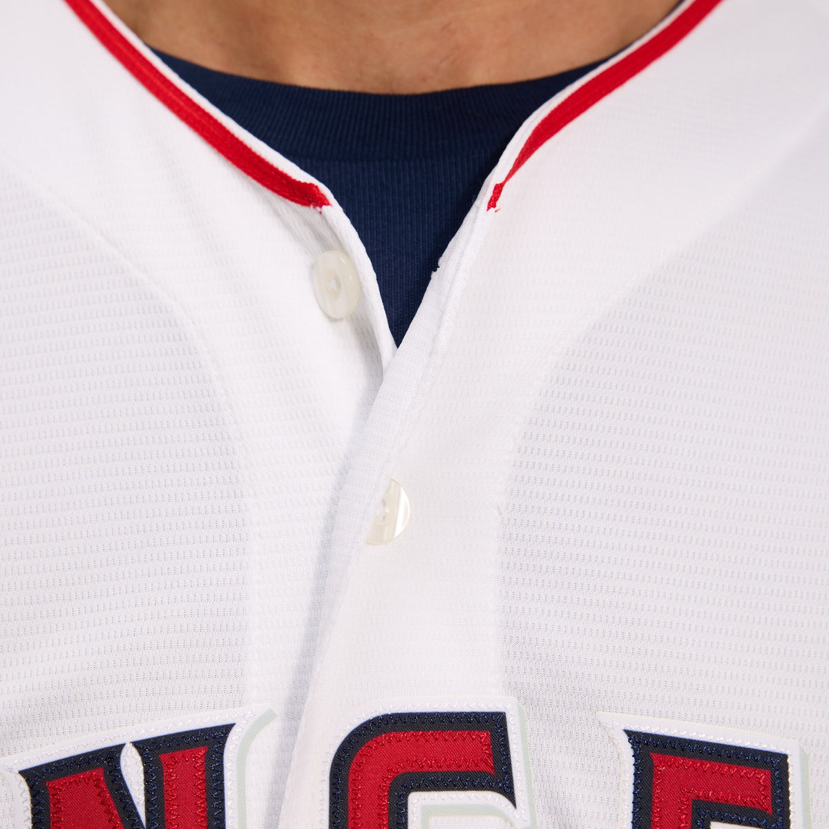 Men's Los Angeles Angels Nike White Home Replica Team Jersey