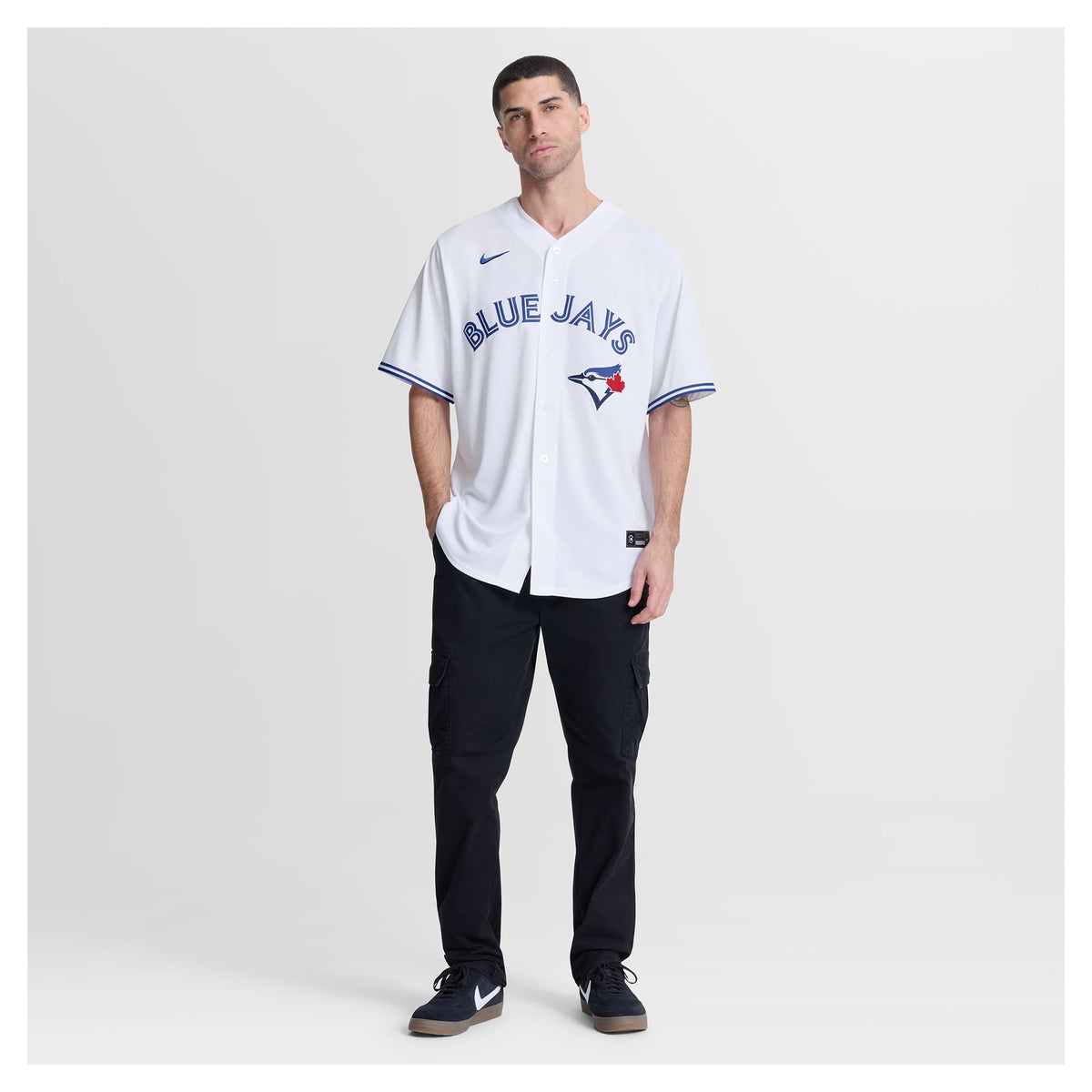 Men's Toronto Blue Jays Yimi García Nike White Home Replica Jersey