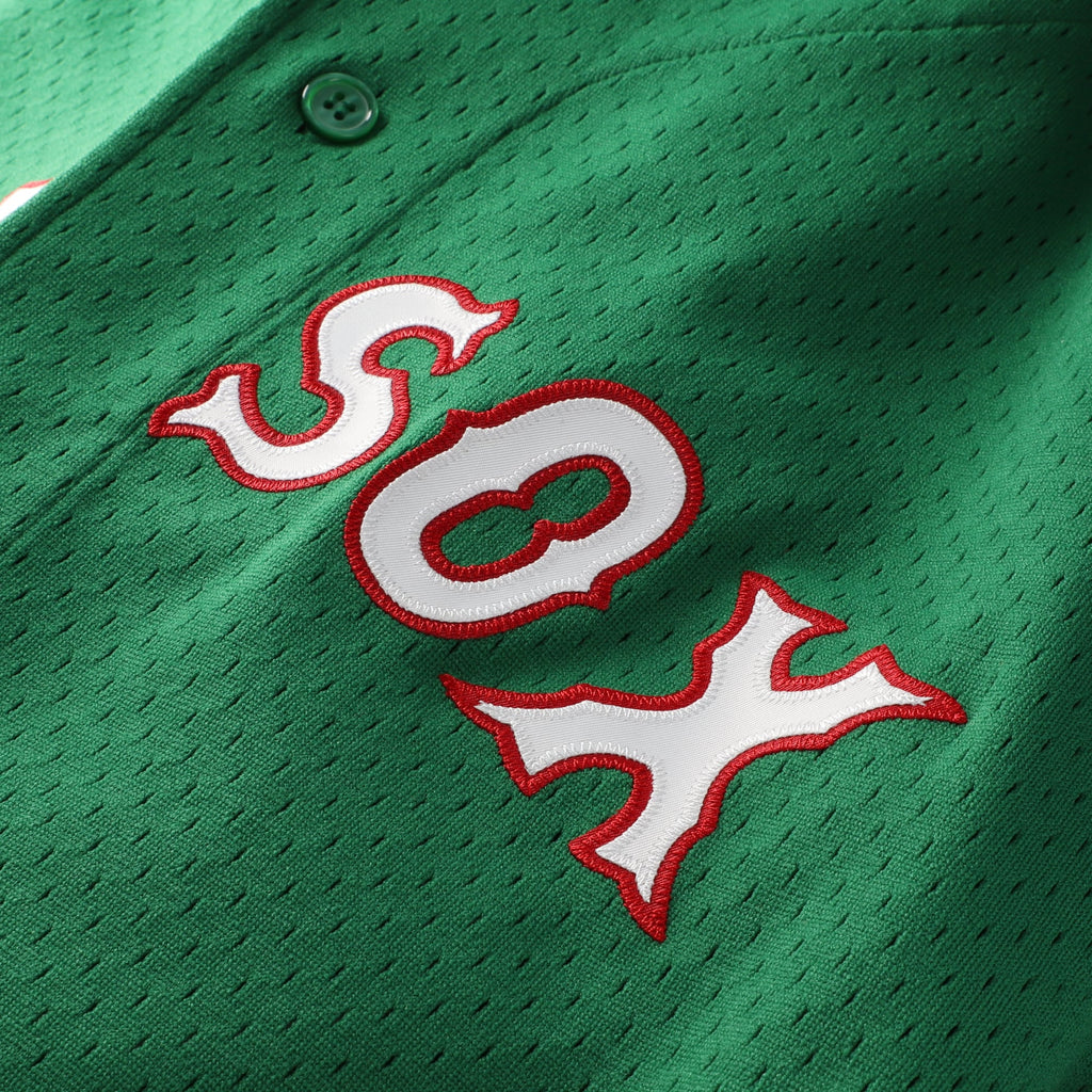 Men's Boston Red Sox David Ortiz Mitchell & Ness Kelly Green Big & Tall Cooperstown Collection Mesh Batting Practice Jersey