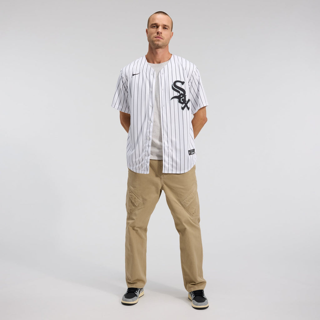 Men's Chicago White Sox Nike White Home Replica Team Jersey