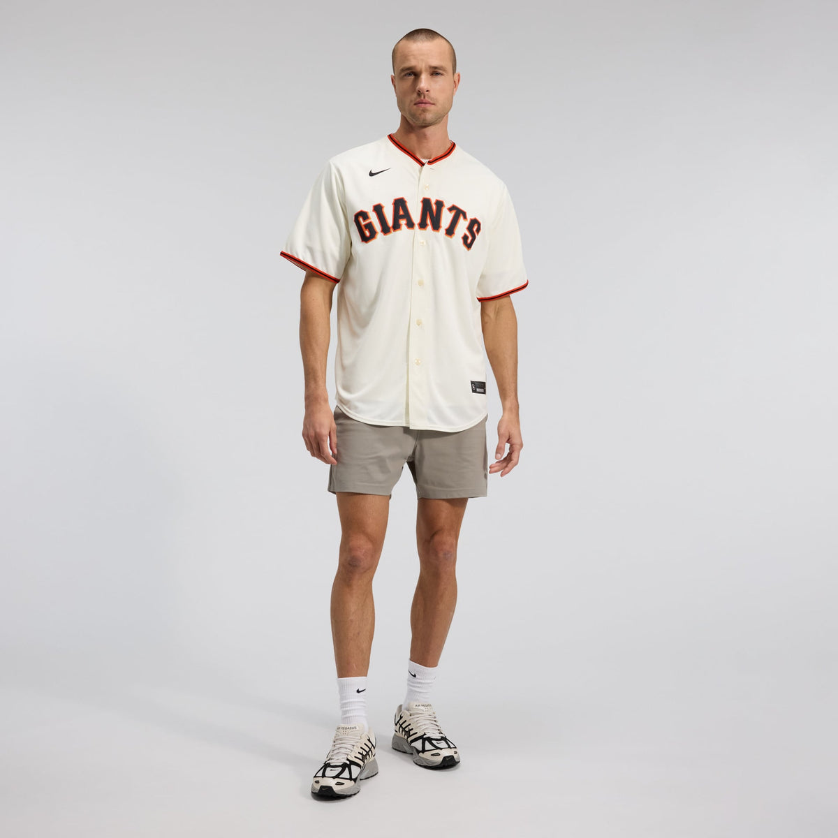 Men's San Francisco Giants Nike Cream Home Replica Team Jersey
