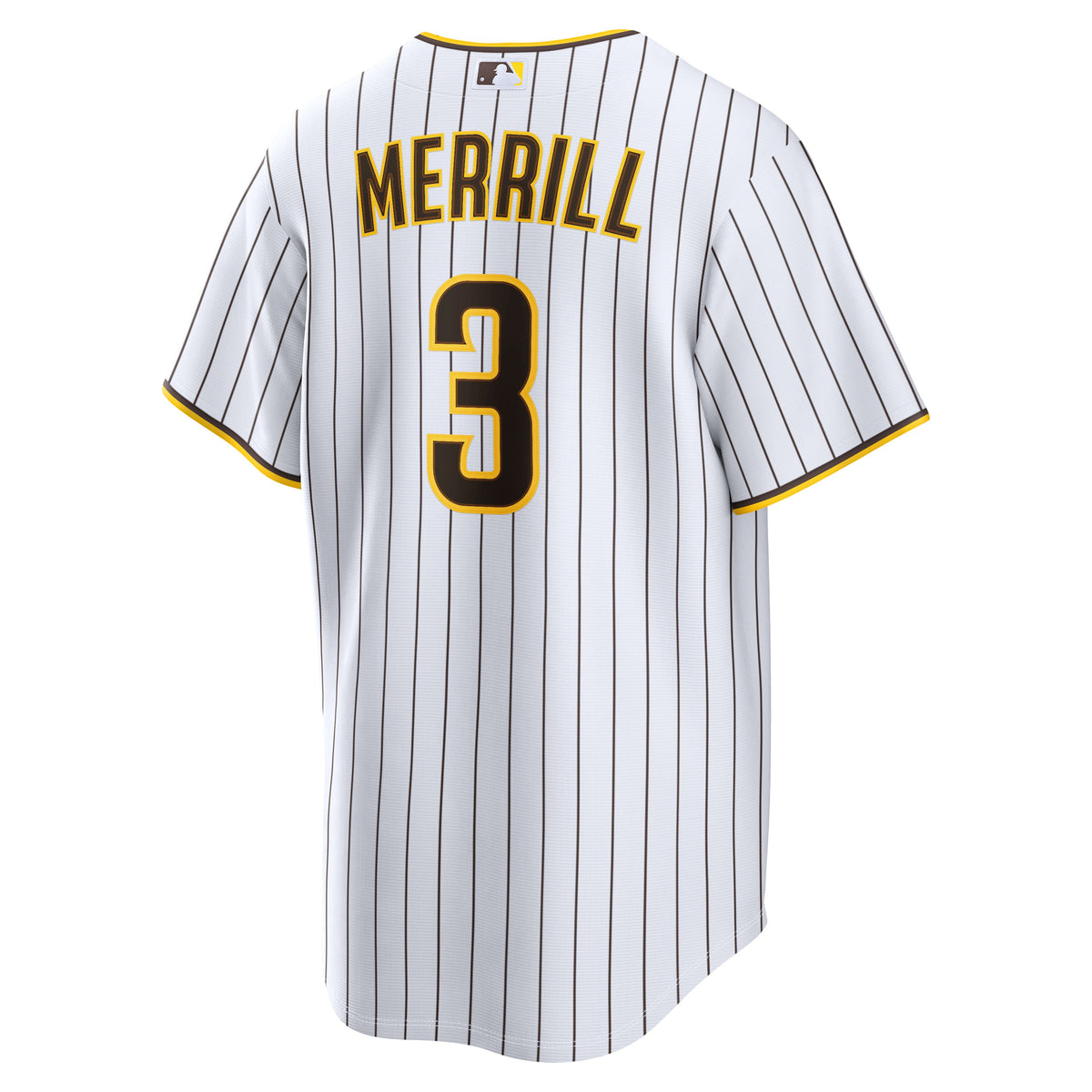 Men's San Diego Padres Jackson Merrill Nike White Home Replica Player Jersey