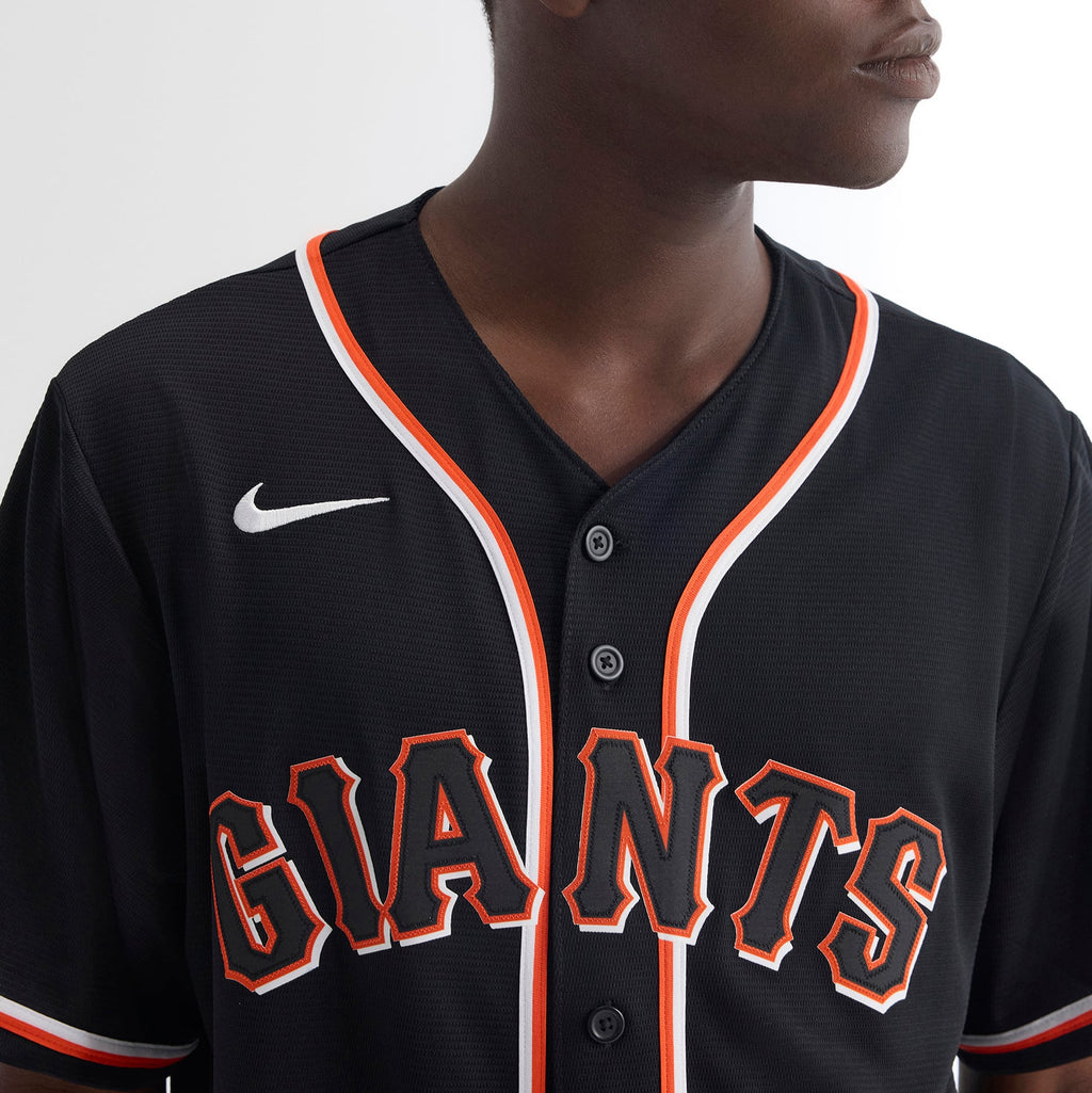 Men's San Francisco Giants Jung Hoo Lee Nike Fashion Replica Black Out Jersey