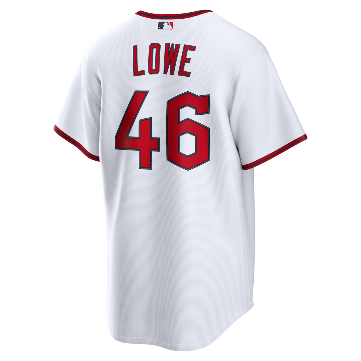 Men's Cleveland Guardians Nathaniel Lowe Nike White Home Replica Jersey