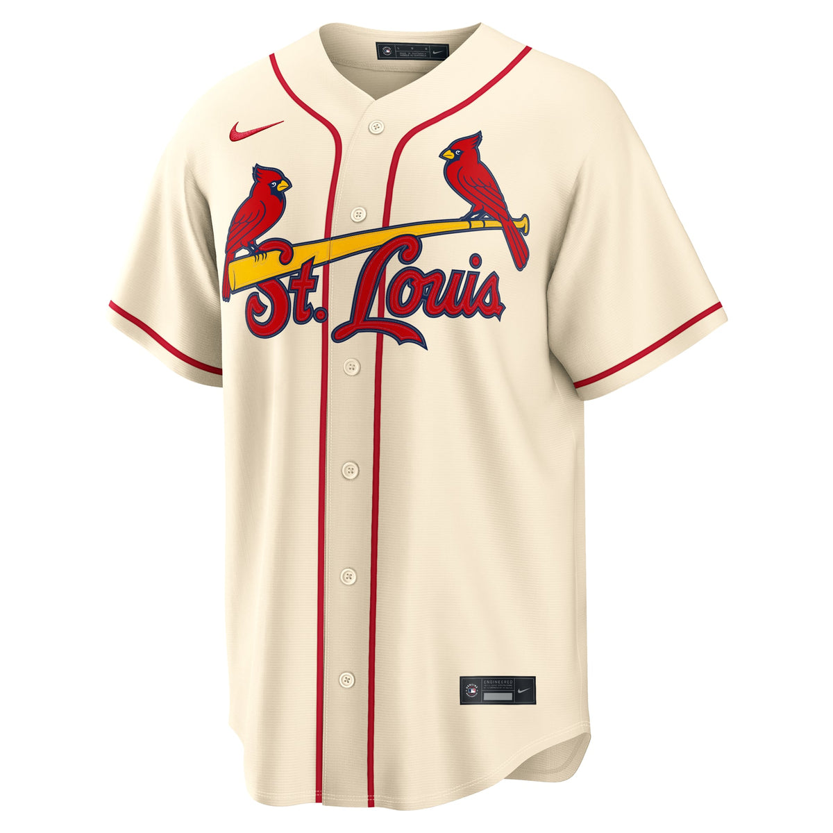 Men's St. Louis Cardinals Masyn Winn Nike Light Blue Alternate Replica Jersey