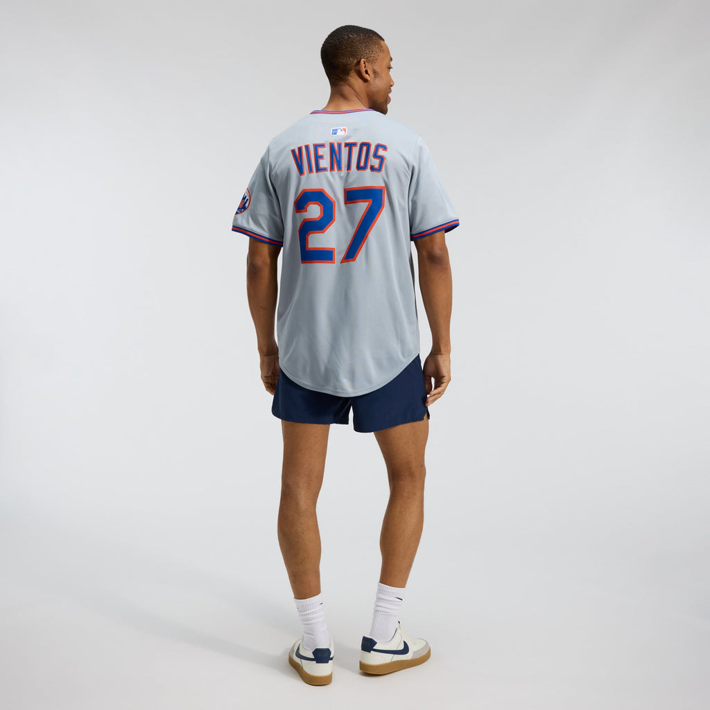 Men's New York Mets Mark Vientos Nike Gray All-Star Limited Jersey