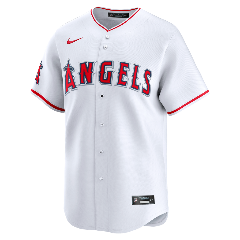 Men's Los Angeles Angels Nike Red Alternate Limited Jersey