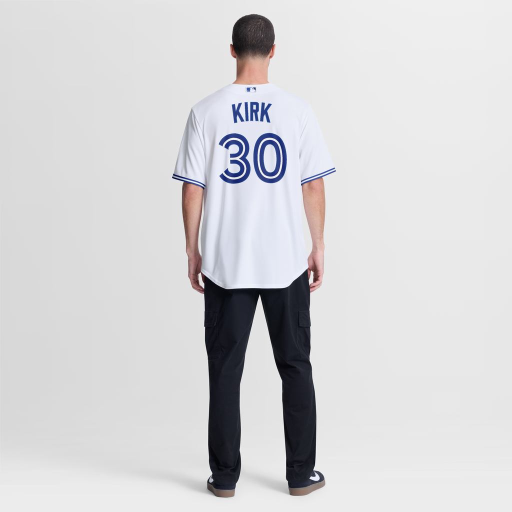 Men's Toronto Blue Jays Alejandro Kirk Nike White Home Replica Jersey