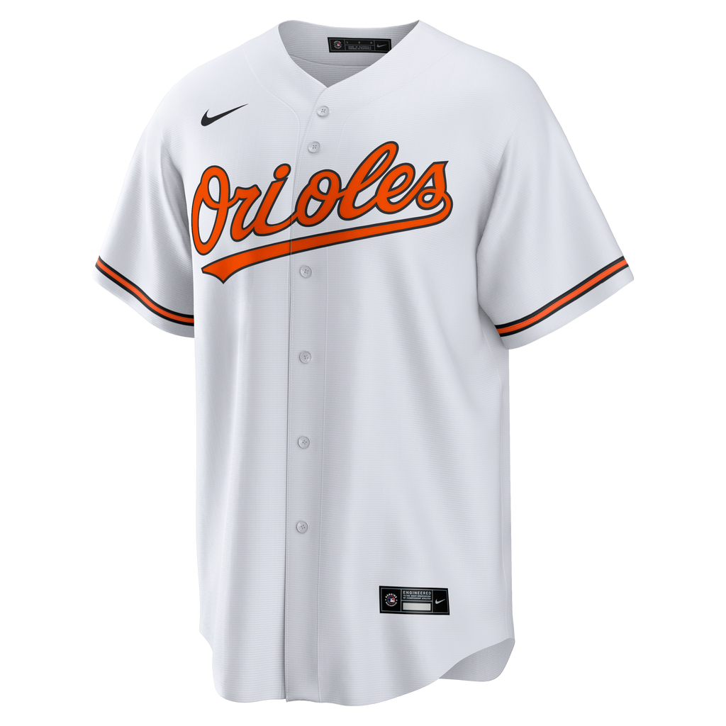 Men's  Baltimore Orioles Pete Alonso Nike White Home Replica Jersey