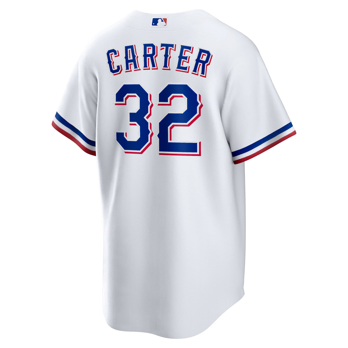 Men's Texas Rangers Evan Carter Nike White Home Replica Jersey