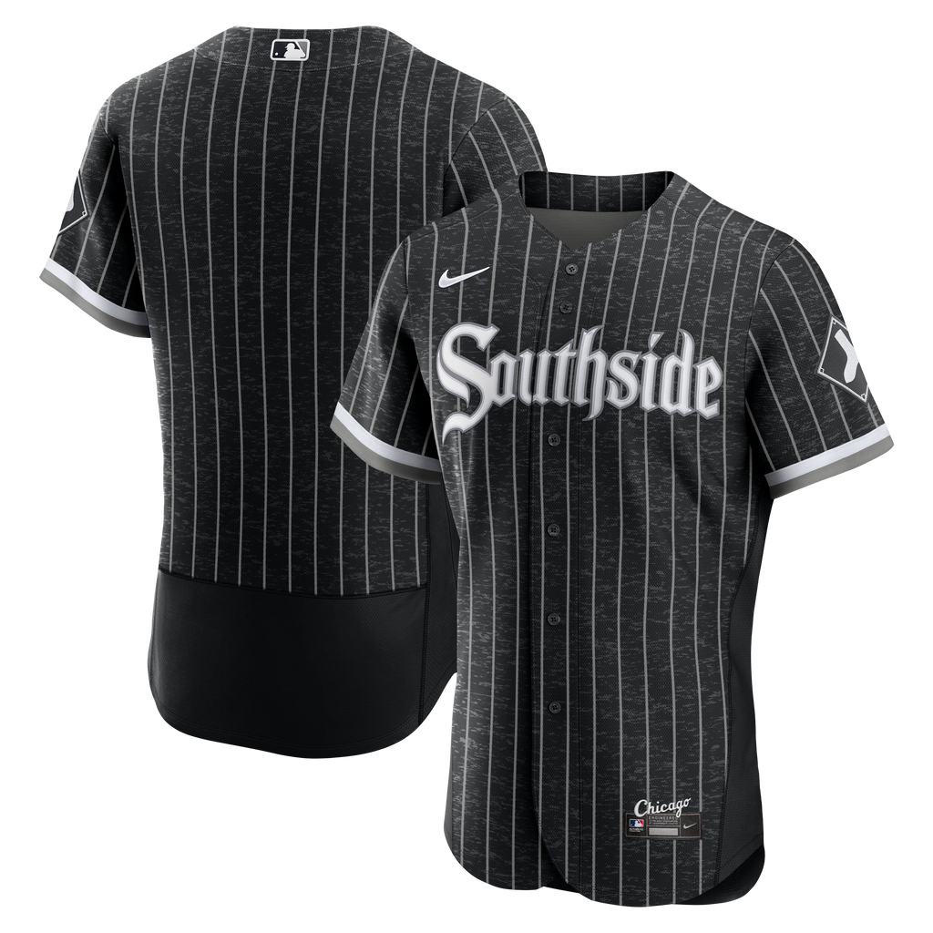 Men's Chicago White Sox  Nike Black Alternate Authentic Jersey