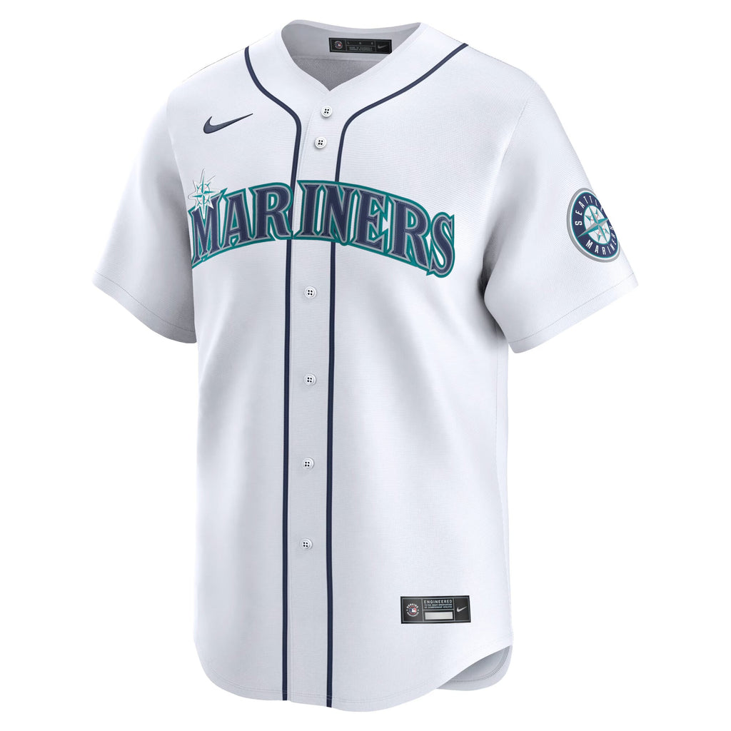 Men's Seattle Mariners Cal Raleigh Nike Teal Alternate Limited Jersey