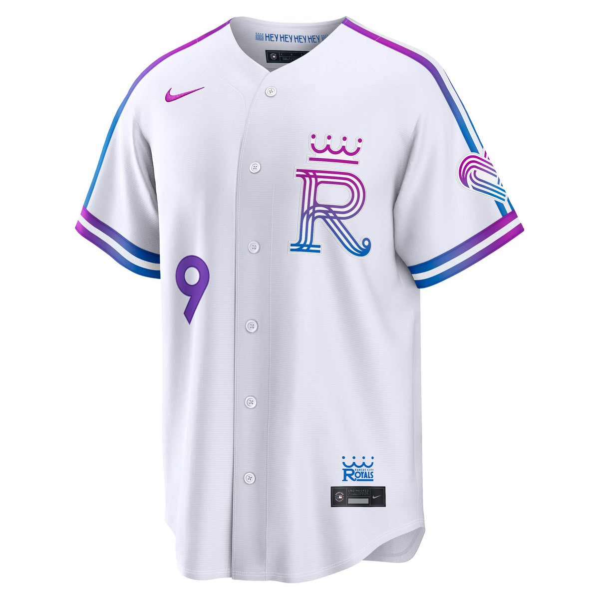 Men's Kansas City Royals Vinnie Pasquantino Nike White 2026 City Connect Stadium Jersey