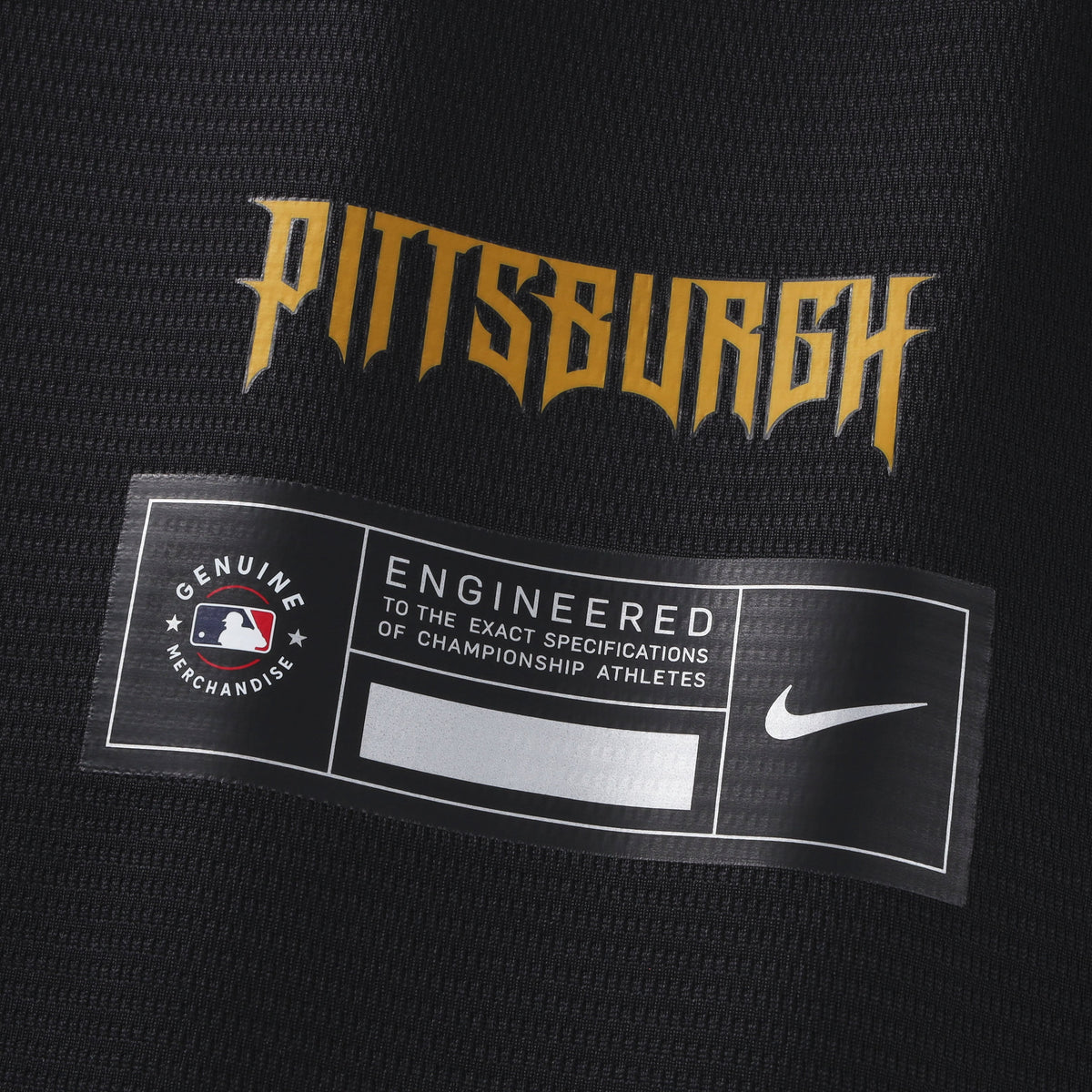 Men's Pittsburgh Pirates Paul Skenes Nike Black 2026 City Connect Stadium Jersey