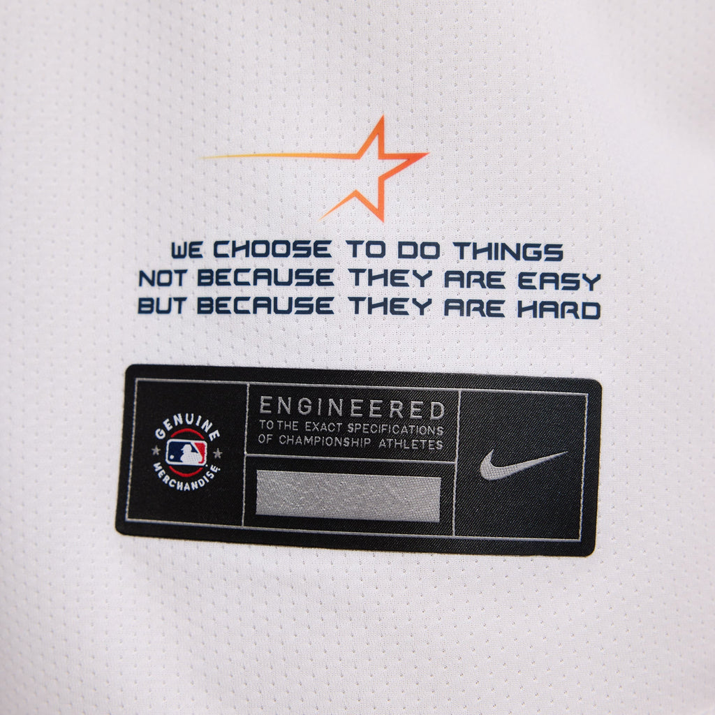 Men's Houston Astros Jose Altuve Nike White 2025 City Connect Limited Player Jersey