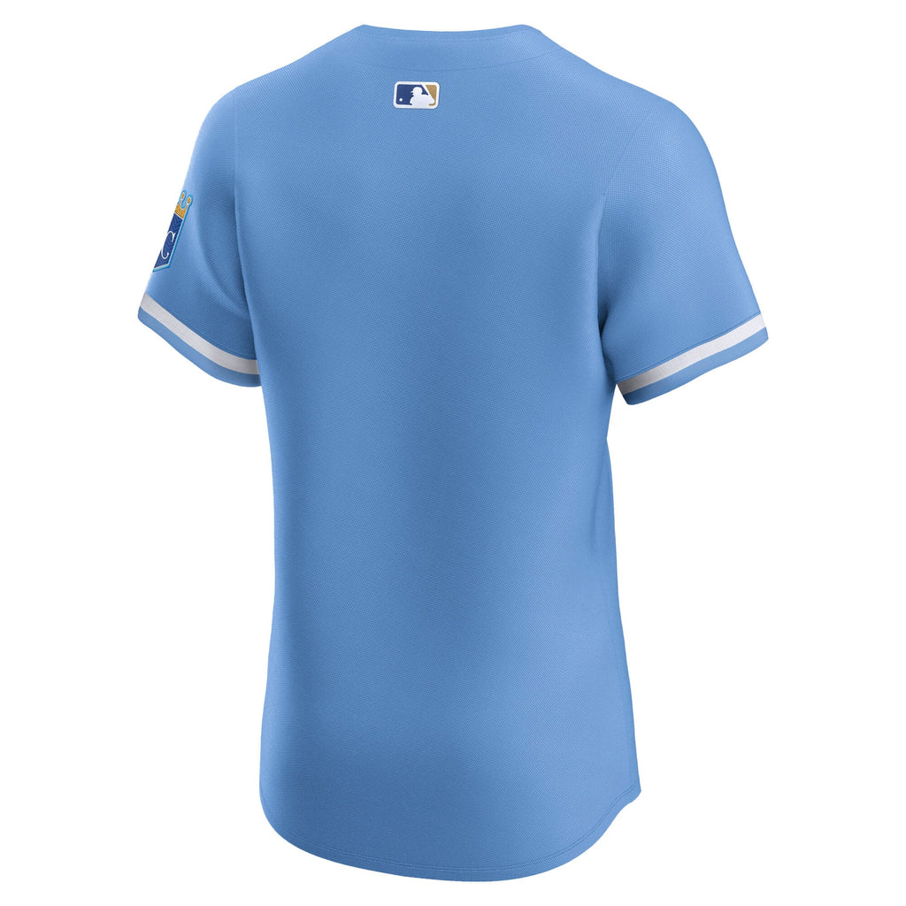 Men's Kansas City Royals Nike Light Blue Alternate Elite Jersey