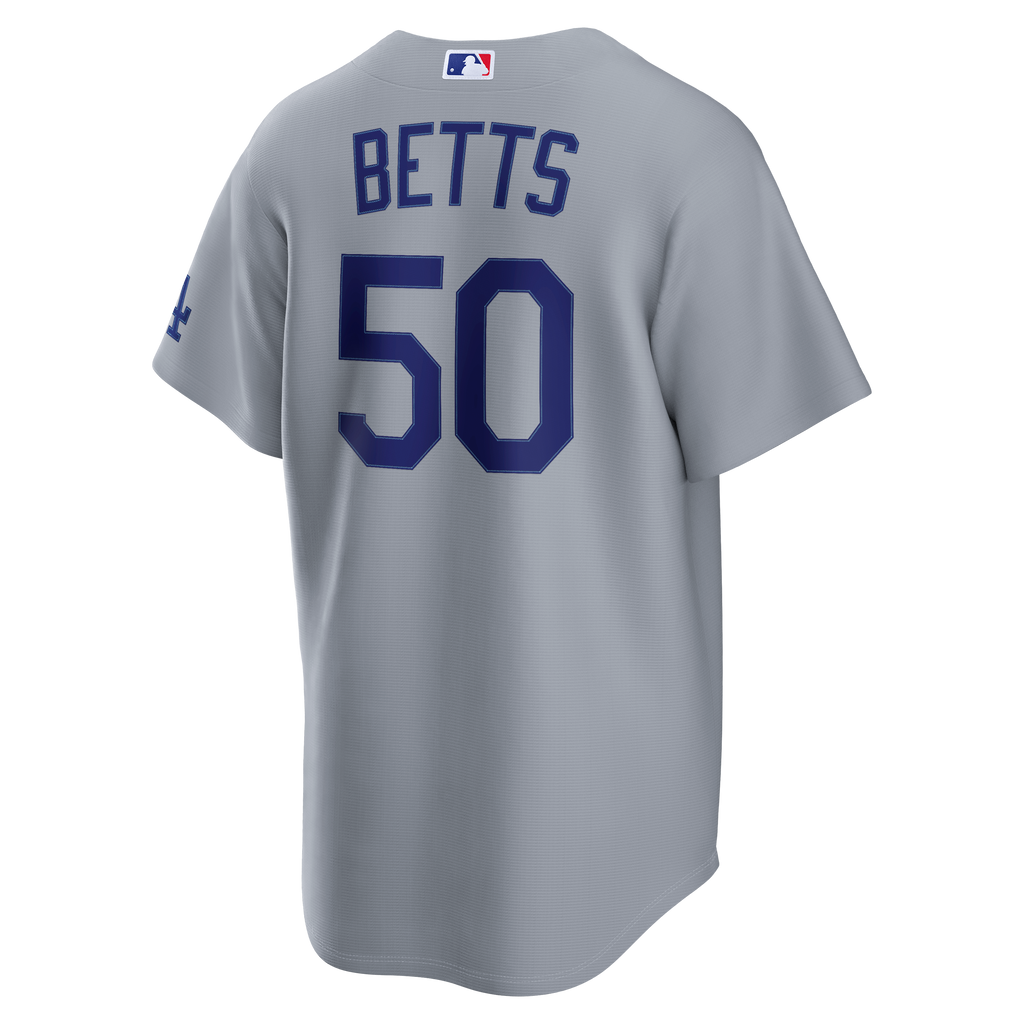 Men's Los Angeles Dodgers Mookie Betts Nike White Home Stadium Jersey