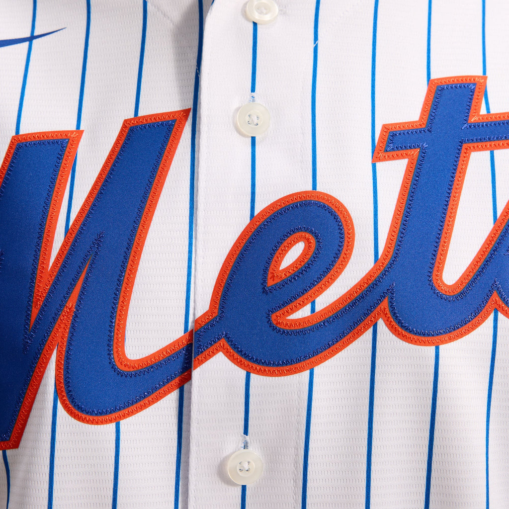 Men's New York Mets Nike White Home Replica Player Jersey