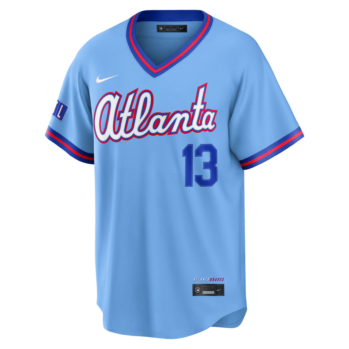 Men's Atlanta Braves Ronald Acuña Jr. Nike Powder Blue 2026 City Connect Stadium Jersey