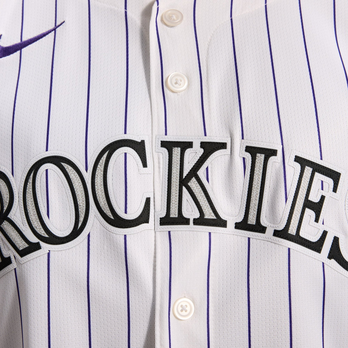 Men's Colorado Rockies Nike White Home Limited Jersey