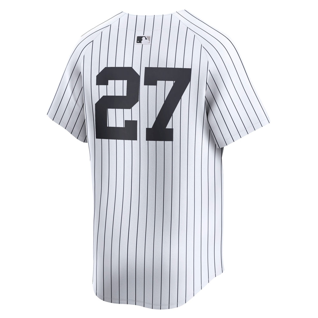 Men's New York Yankees Giancarlo Stanton Nike White Home Limited Player Jersey