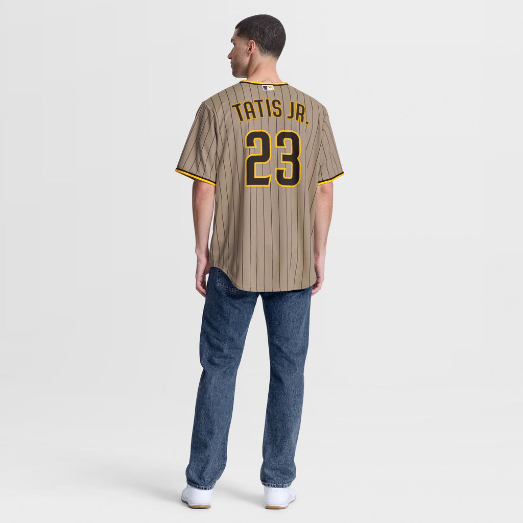 Men's San Diego Padres Fernando Tatis Jr. Nike Sand Alternate Replica Jersey