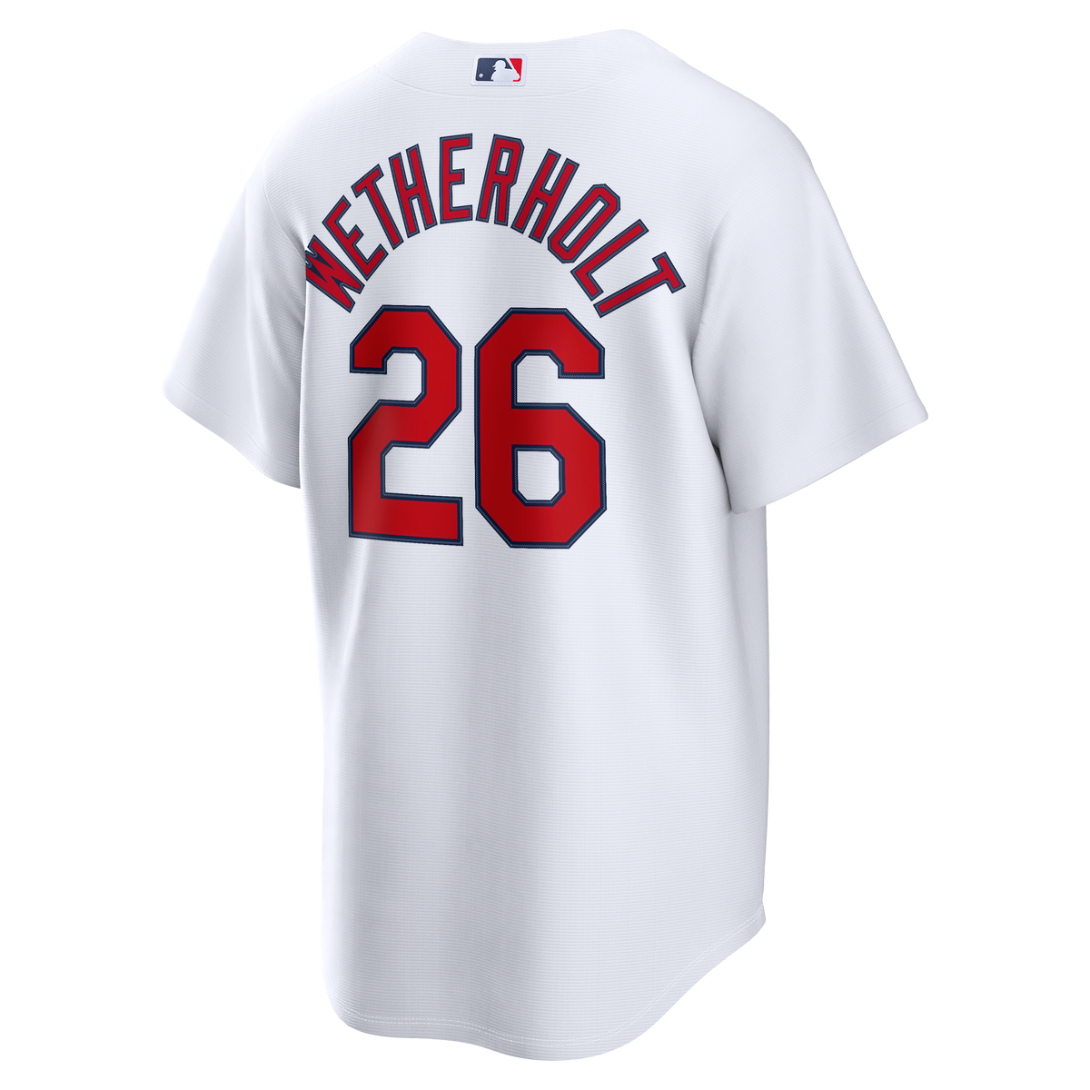 Men's St. Louis Cardinals JJ Wetherholt Nike White Home Replica Jersey