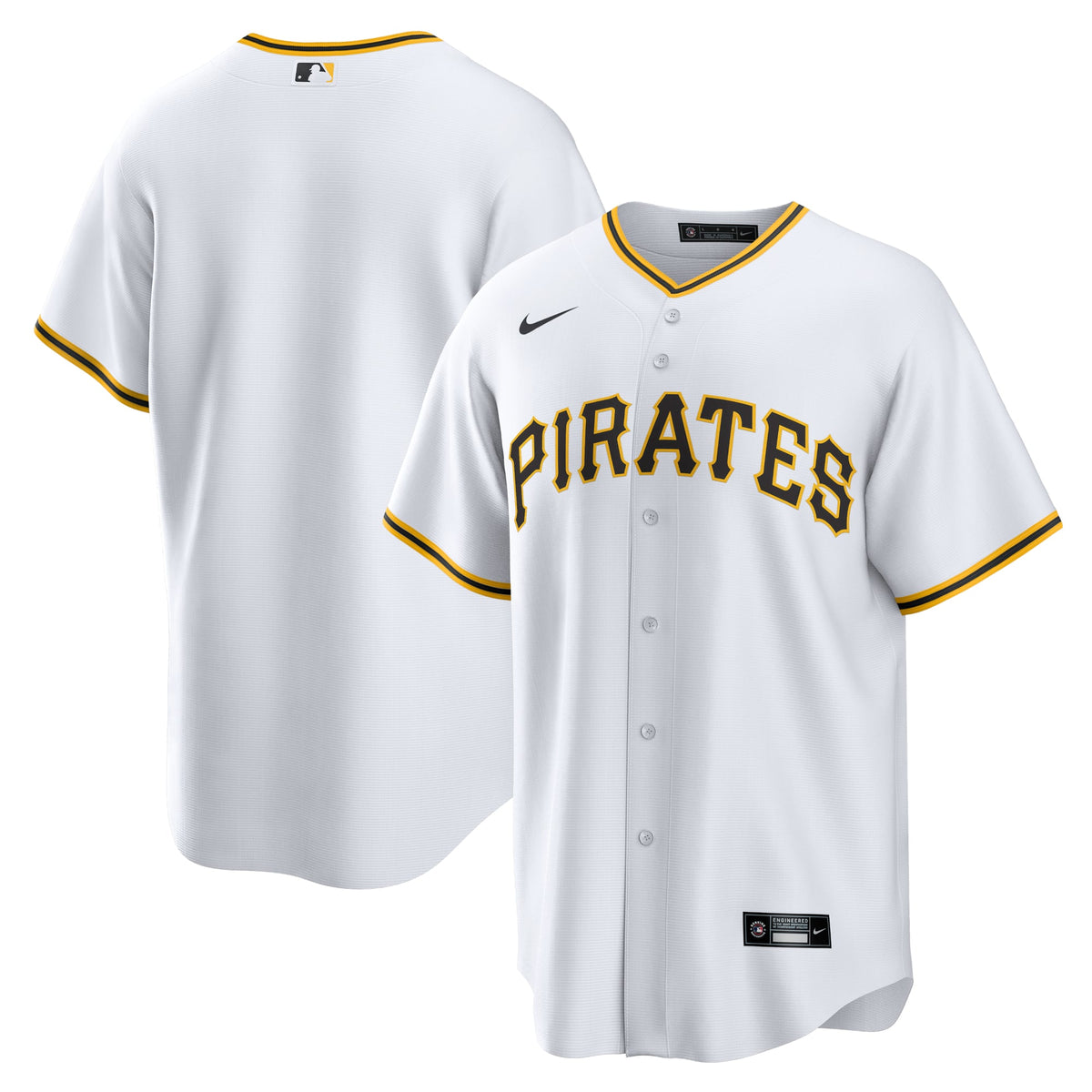 Men's Pittsburgh Pirates Nike Black Alternate Replica Team Jersey