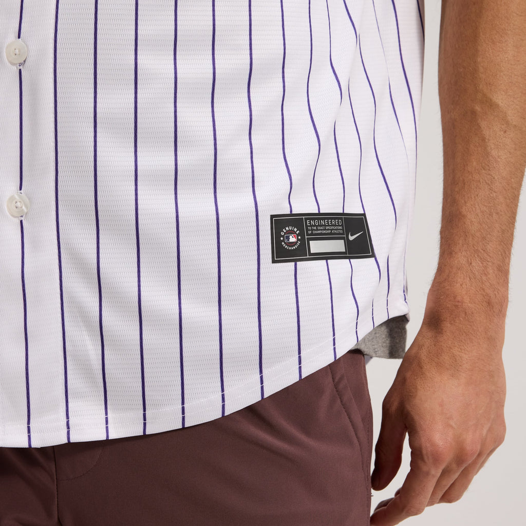 Men's Colorado Rockies Nike Purple Alternate Replica Team Jersey