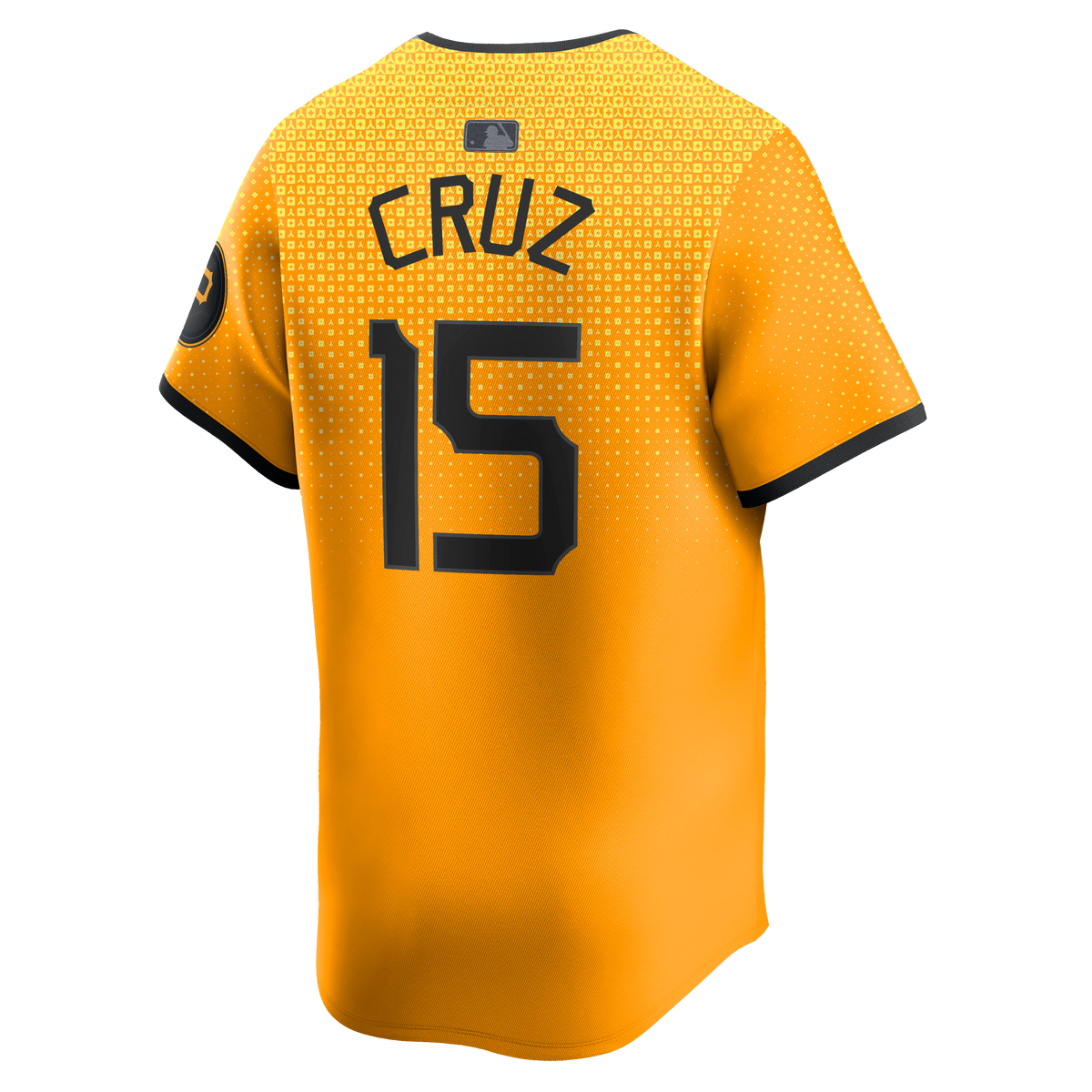 Men's Pittsburgh Pirates Oneil Cruz Nike Gold City Connect Limited Jersey