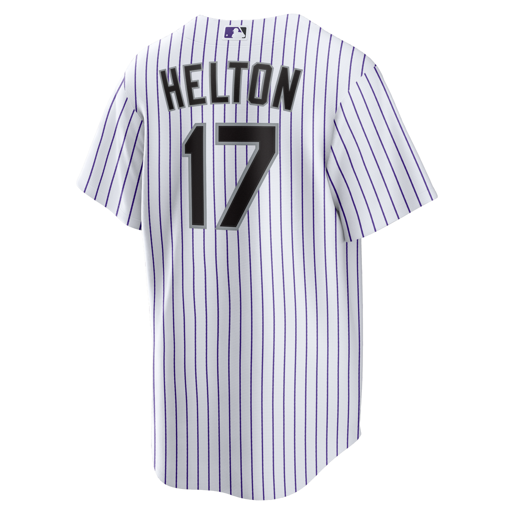 Men's Colorado Rockies Todd Helton Nike White Home Retired Player Replica Jersey