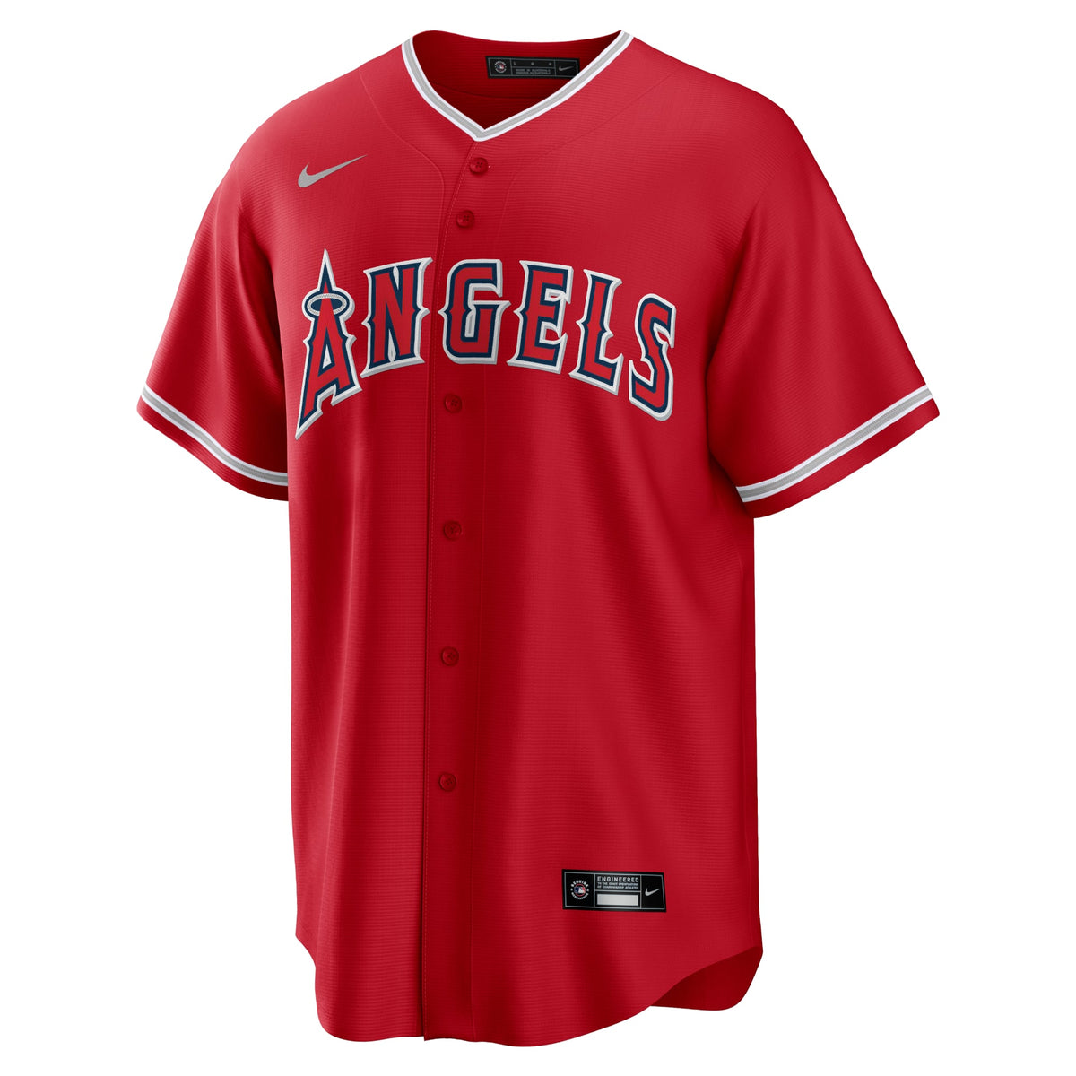 Men's Los Angeles Angels Nike White Home Replica Team Jersey