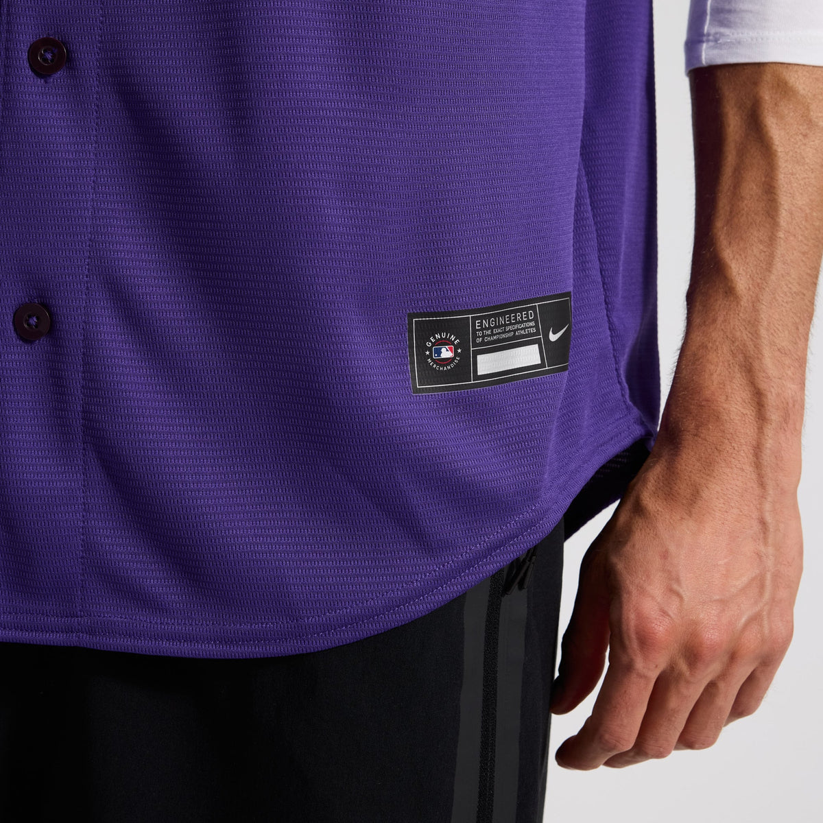 Men's Colorado Rockies Nike Purple Alternate Replica Team Jersey