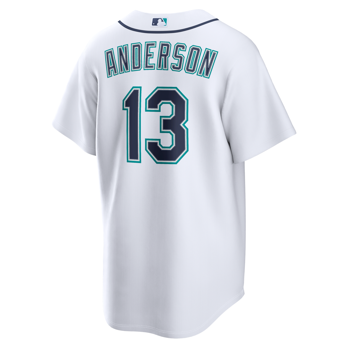 Men's Seattle Mariners Kade Anderson Nike White Home Replica Jersey